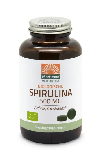 Spirulina Biologisch tabletten - MT2104 flesje met 240 tabletten