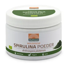 Spirulina Biologisch poeder - MT2198 pot met 125 gram