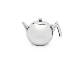 Bredemeijer Theepot Bella Ronde vlak 1.2 L chroom beslag - 101005