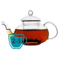 Bredemeijer Theepot Verona 0.5 L enkelwandig glas - 1464
