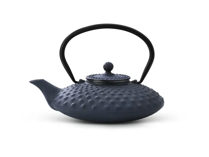 Bredemeijer Theepot Xilin 0.8 L gietijzer blauw - G001B