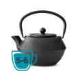 Bredemeijer Theepot Jang 1.1 L gietijzer zwart - G002Z