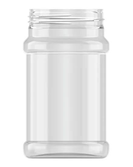 Strooibus kunststof 330 ml met rode deksel - met rode flappercap