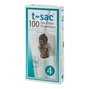 T-Sac theefilter nr. 4 (100 stuks) - doosje