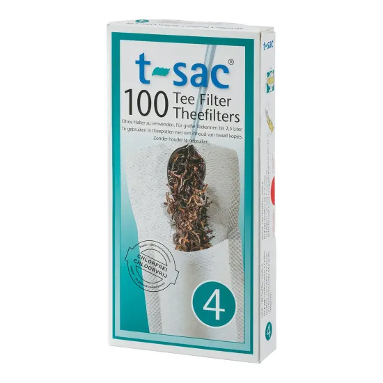 T-Sac theefilter nr. 4 (100 stuks) - doosje
