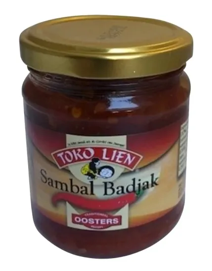Sambal Badjak Toko Lien 200 gram - glazen pot