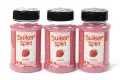 Suikerspinsuiker Aardbei, 3 x strooibussen á 400 gram - set