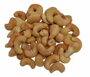 Cashewnoten droog geroosterd en ongezouten - zak 1 kilo